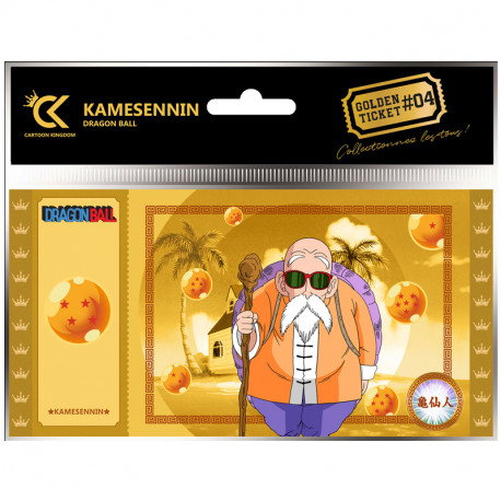 KAMESENNIN DBZ DRAGON BALL GOLDEN TICKET