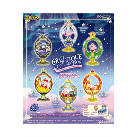 KIRBY ASSORTIMENT FIGURINES OVALTIQUE COLLECTION