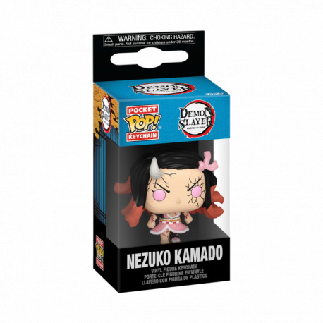 NEZUKO DEMON FORM POP KEYCHAIN DEMON SLAYER VIN FIG