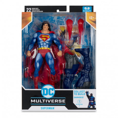 DC MULTIVERSE A WAVE 14 BUILD A FIGURE JUSTICE LEAGUE TASK FORCE SUPERMAN 18 CM