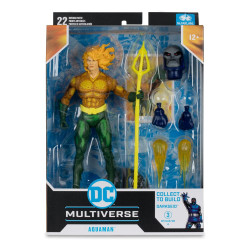 DC MULTIVERSE A WAVE 14 BUILD A FIGURE JUSTICE LEAGUE TASK FORCE AQUAMAN 18 CM