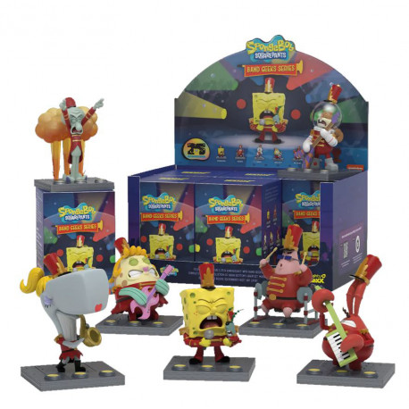 SPONGEBOB BAND GEEK SER MYSTERY BOX 5 CM