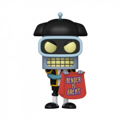 BENDER MATADOR FUTURAMA POP ANIMATION VINYL FIGURINE 9 CM