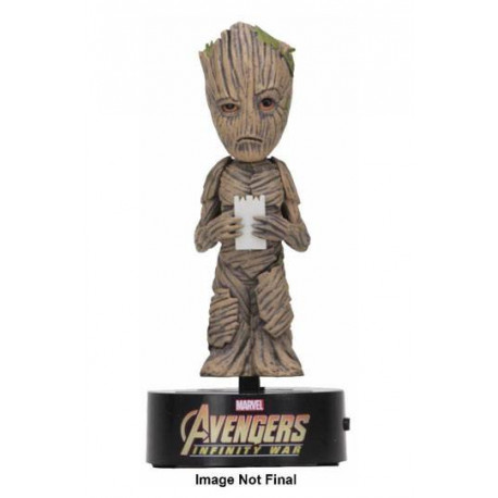 GROOT AVENGERS INFINITY WAR BODY KNOCKER BOBBLE FIGURE 16 CM