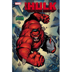 RED HULK #1 ADAM KUBERT FOIL VAR (Net)