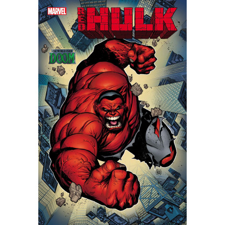 RED HULK #1 ADAM KUBERT FOIL VAR (Net)