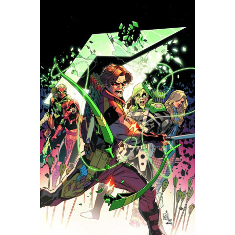 GREEN ARROW #350 CVR B SEAN IZAAKSE CARD STOCK VAR