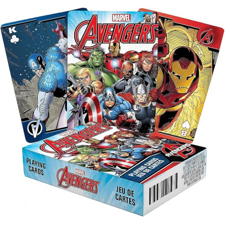 MARVEL AVENGERS COMICS PLAYING CARDS