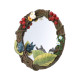 MIROIR TOTORO GUIRLANDE DE FLEURS MON VOISIN TOTORO