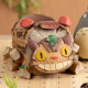 PLANTER TOTORO GRIS ET WAGON CHATBUS MON VOISIN TOTORO