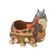 PLANTER TOTORO GRIS ET WAGON CHATBUS MON VOISIN TOTORO