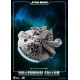 MILLENNIUM FALCON FLOATING VER STAR WARS DIORAMA LUMINEUX EGG ATTACK 13 CM