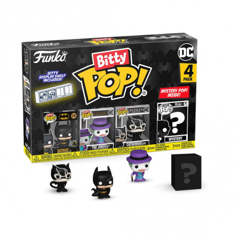 BATMAN 85 ANNIVERSARY PACK 4 FIGURINES BITTY POP VINYL BATMAN