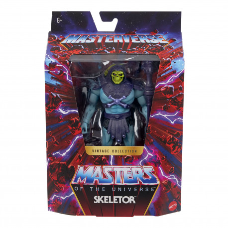 SKELETOR MASTERS OF THE UNIVERSE MASTERVERSE VINTAGE COLLECTION FIGURINE 18 CM