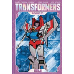 TRANSFORMERS DLX HC BOOK 1 CVR B JOHNSON SPICER