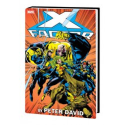 X-FACTOR BY PETER DAVID OMNIBUS HC VOL 1 LARRY STROMAN CVR