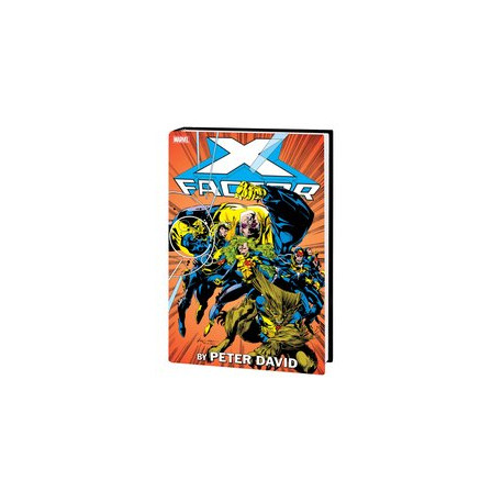 X-FACTOR BY PETER DAVID OMNIBUS HC VOL 1 LARRY STROMAN CVR