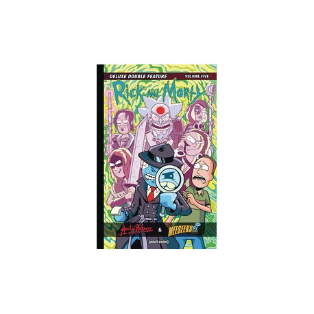 RICK AND MORTY DELUXE DOUBLE FEATURE HC VOL 5