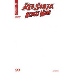 RED SONJA ATTACKS MARS 1 CVR D BLANK AUTHENTIX