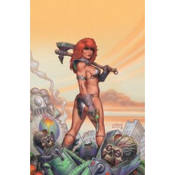 RED SONJA ATTACKS MARS 1 CVR E LINSNER LTD VIRGIN