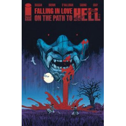 FALLING IN LOVE ON PATH TO HELL 9 CVR A BROWN