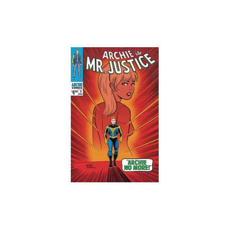 ARCHIE IS MR JUSTICE 3 CVR C MATT TALBOT