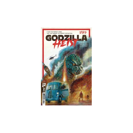 GODZILLA HEIST 2 CVR A EGGLETON