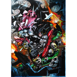 ABSOLUTE BATMAN 6 CVR C SIMON BISLEY CARD STOCK VAR