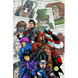 SECRET SIX 1 OF 6 CVR B BRAD WALKER CARD STOCK VAR