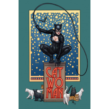 CATWOMAN 74 CVR B FRANK CHO CARD STOCK VAR