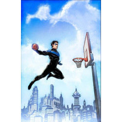 NIGHTWING 124 CVR D GIUSEPPE CAMUNCOLI COURTSIDE CARD STOCK VAR