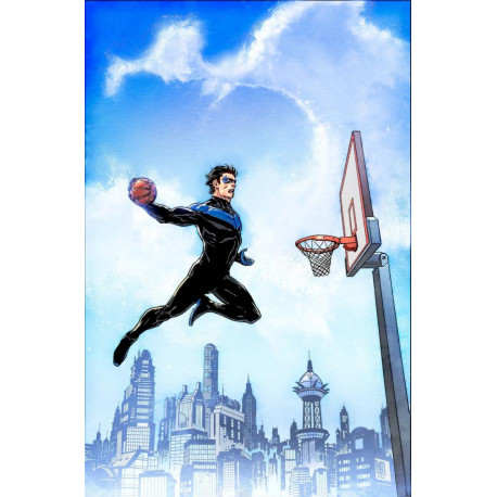 NIGHTWING 124 CVR D GIUSEPPE CAMUNCOLI COURTSIDE CARD STOCK VAR