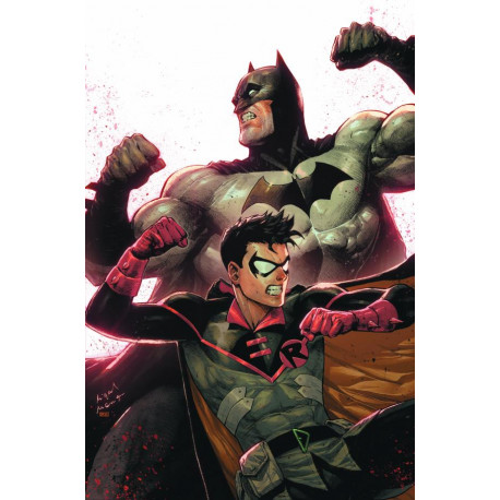 BATMAN AND ROBIN 19 CVR C MIGUEL MENDONCA CARD STOCK VAR