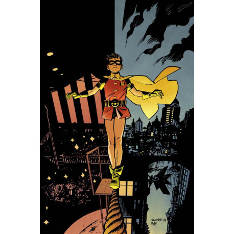 BATMAN ROBIN YEAR ONE 6 OF 12 CVR A CHRIS SAMNEE