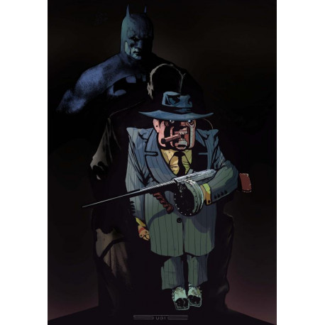 BATMAN DARK PATTERNS 4 OF 12 CVR B STEVAN SUBIC CARD STOCK VAR