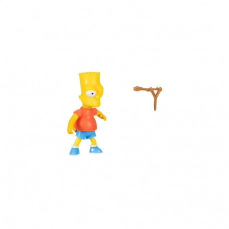 BART SIMPSON WITH SLINGSHOT SIMPSONS FIGURINE WAVE 2 7 CM