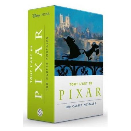 TOUT L'ART DE PIXAR EN 100 CARTES POSTALES