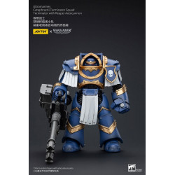 WARHAMMER HORUS HERESY ULTRAMARINES CATAPHRACTII TERMINATOR WITH REAPER AUTOCANNON 14 CM