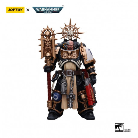 WARHAMMER 40K ULTRAMARINES CHAPLAIN INDOMITUS 12 CM