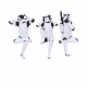 STORMTROOPER THREE WISE SITTING 11 CM