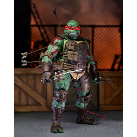 RAPHAEL TORTUES NINJA THE LAST RONIN FIGURINE ULTIMATE FIRST TO FALL 18 CM