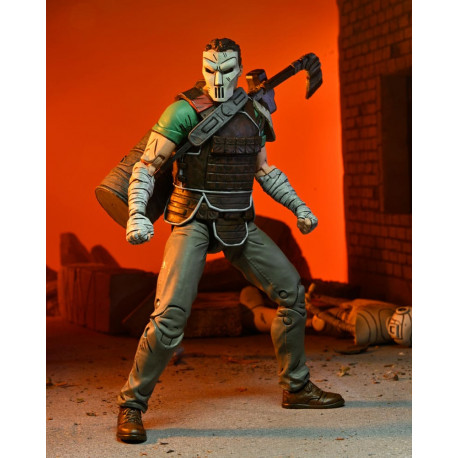 CASEY JONES TORTUES NINJA THE LAST RONIN FIGURINE ULTIMATE 18 CM