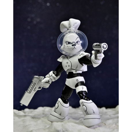 SPACE USAGI YOJIMBO BLACK AND WHITE USAGI YOJIMBO FIGURINE FIGURE 18 CM