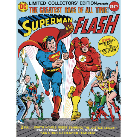 LIMITED COLLECTORS EDITION #48 SUPERMAN VS THE FLASH FACSIMILE EDITION CVR B CARMINE INFANTINO JOSE