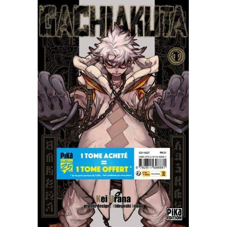 GACHIAKUTA PACK OFFRE DECOUVERTE T01 ET T02