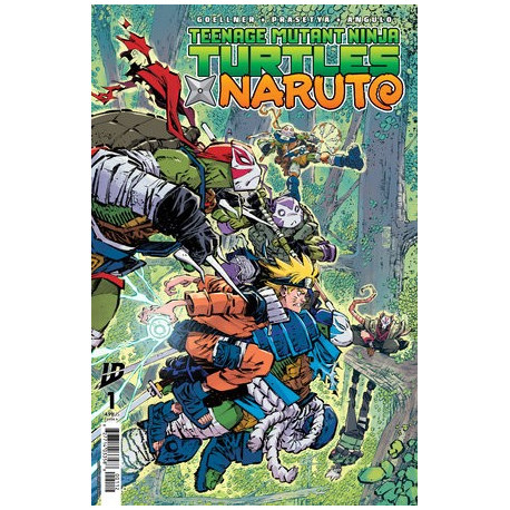 TEENAGE MUTANT NINJA TURTLES X NARUTO 2 CVR A JIMENEZ