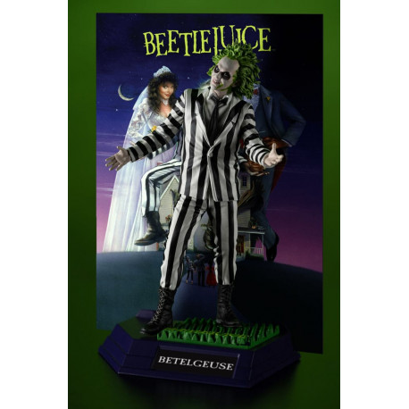 BEETLEJUICE STATUETTE PVC MOVIE MANIACS BEETLEJUICE 17 CM