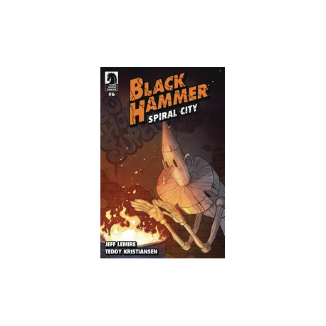 BLACK HAMMER SPIRAL CITY 6 CVR B YARSKY