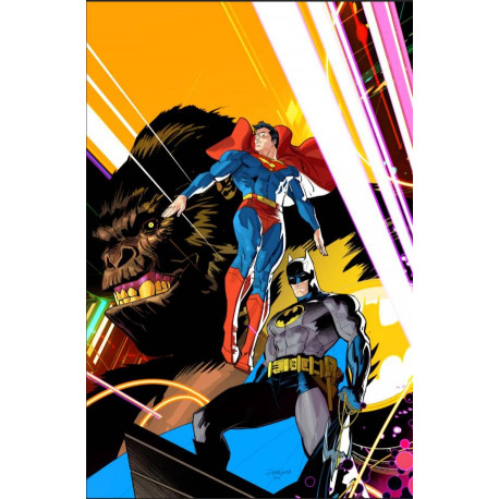 BATMAN SUPERMAN WORLDS FINEST 38 CVR A DAN MORA CONNECTING WE ARE YESTERDAY 