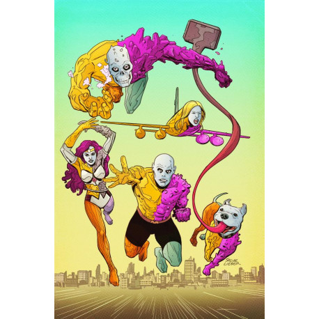 METAMORPHO THE ELEMENT MAN 5 CVR A STEVE LIEBER